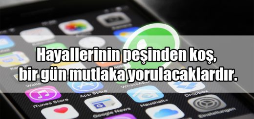 Kısa Whatsapp Sözleri