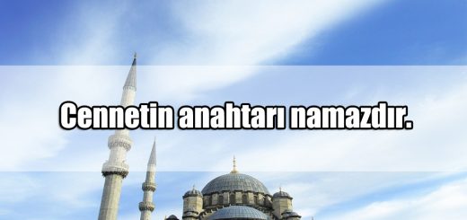 Namaz ile ilgili Sözler