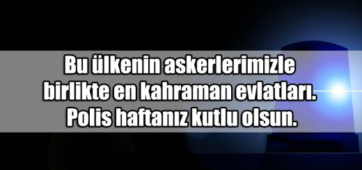 Polis Haftası Kutlama Mesajları