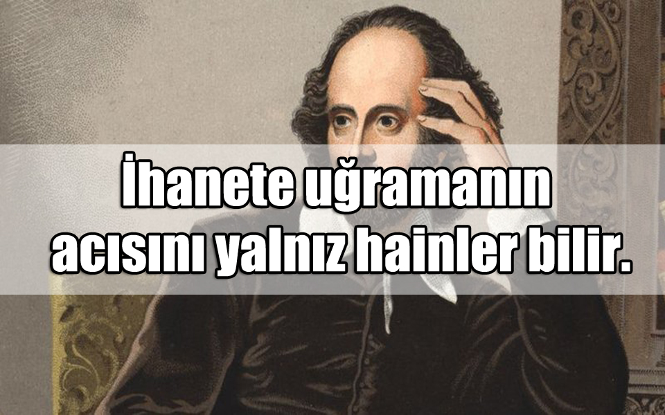 William Shakespeare Sözleri