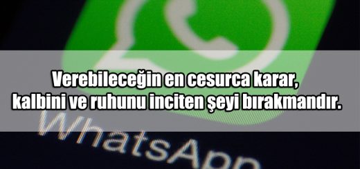 Kısa Whatsapp Mesajları