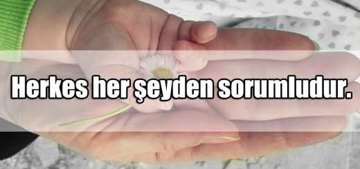 Sorumluluk ile ilgili Sözler