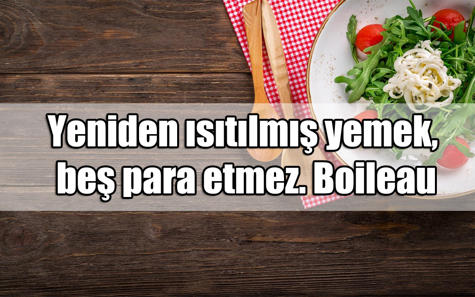 Yemek ile ilgili Sözler