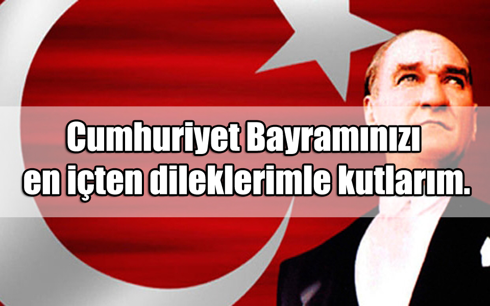 29 Ekim Cumhuriyet Bayramı Sözleri