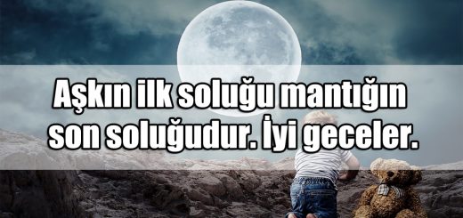 Etkileyici iyi Geceler Mesajları