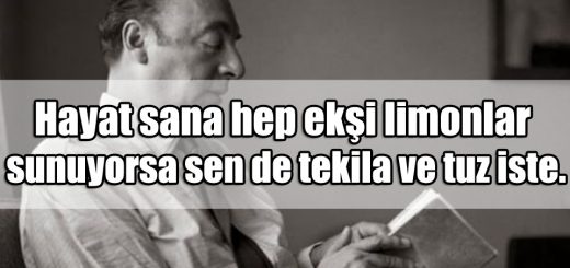 Pablo Neruda Sözleri