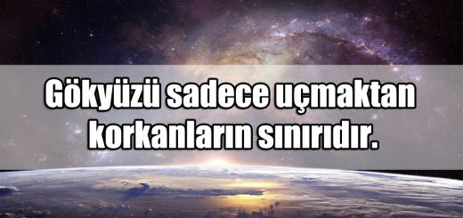 Uzay ile ilgili Sözler