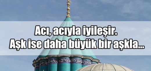 Mevlana Aşk Sözleri