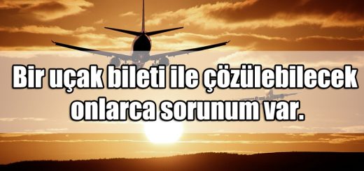 Uçak ile ilgili Sözler