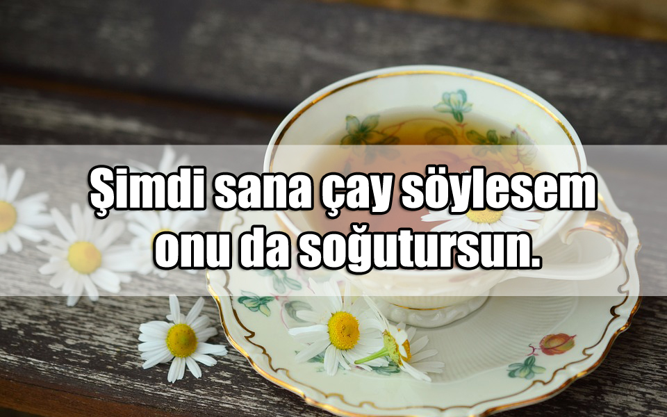 Çay ile ilgili Güzel Sözler