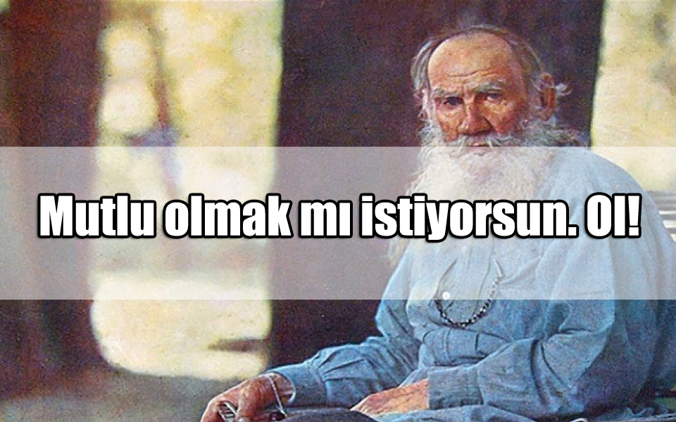 Lev Tolstoy Sözleri