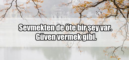 Güven Veren Sözler