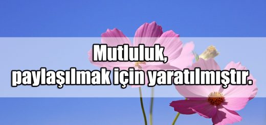 Mutluluk Veren Sözler