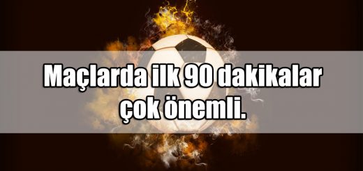 Futbol ile ilgili Sözler