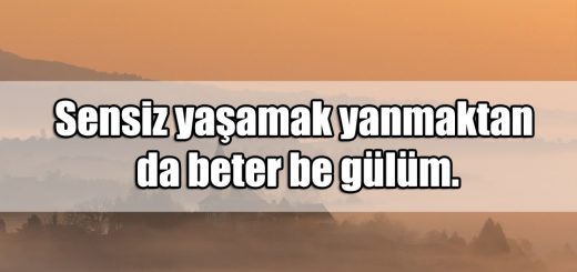 Hüzünlü Mesajlar