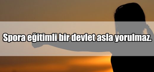 Spor ile ilgili Sözler