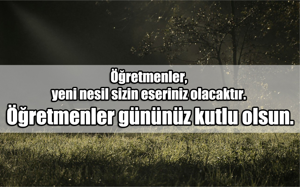 Öğretmenler Günü Mesajları