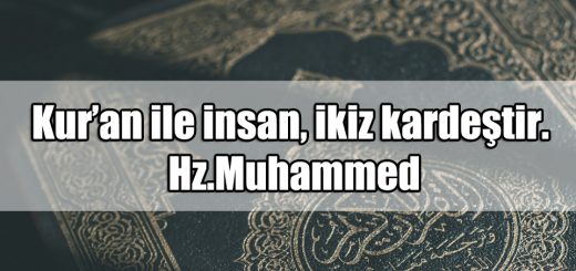 Kuran ile ilgili Sözler