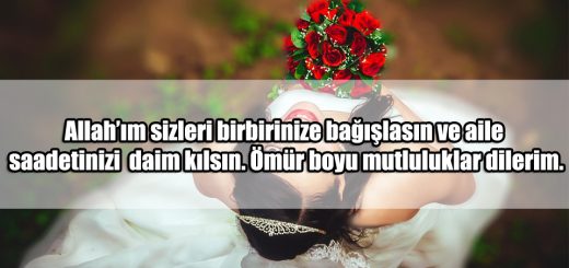 En Güzel Evlilik Kutlama Sözleri