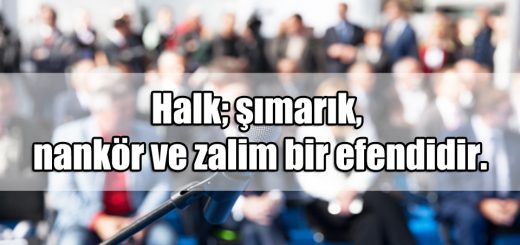 En Güzel Halk ile ilgili Sözler