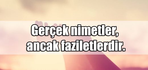 En Güzel Nimet ile ilgili Sözler