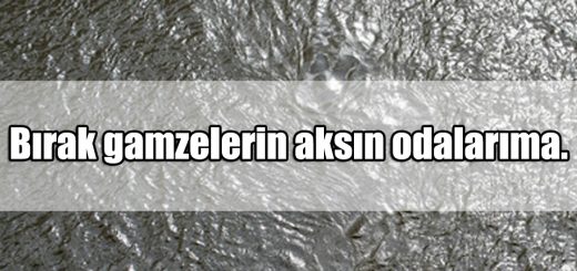 En Güzel Gamze ile ilgili Sözler