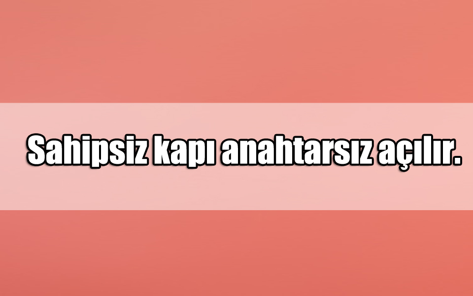 En Güzel Kapı ile ilgili Sözler