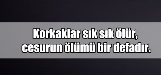 En Güzel Korku ile ilgili Sözler